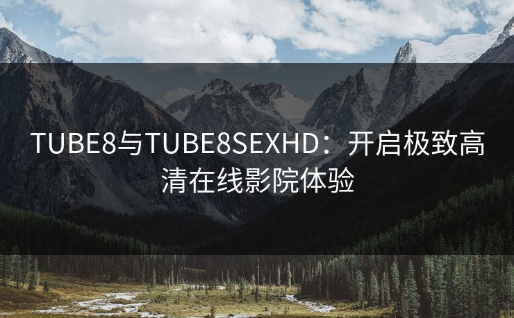 TUBE8与TUBE8SEXHD：开启极致高清在线影院体验